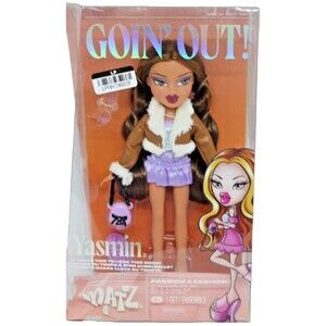 Bratz Goin’ Out Yasmin Fashion Doll with Accessories 2024 NIB Box Flaws